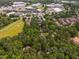 Aerial view showing the location of 103 Red Cedar Place in relation to nearby shopping and dining areas at 103 Red Cedar Pl, Chapel Hill, NC 27514