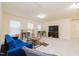 Bonus room featuring foosball table, television, and seating at 110 Elmsford St, Durham, NC 27707