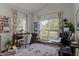 Comfortable home office with natural light, functional desks, and decorative touches at 11233 Jeffreys Ln, Wake Forest, NC 27587