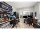 Bonus room with a desk, dual monitors, and storage at 1211 Whispering Oak Ln, Durham, NC 27704