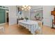 Well-lit dining room showcases detailed trim and neutral tones that compliment any style at 12504 Bayleaf Church Rd, Raleigh, NC 27614
