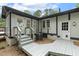 Exterior view featuring the house's backyard with deck, stairs and door to backyard at 1420 Seabrook Ave, Cary, NC 27511