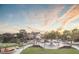 A photograph of the fountain in the town of Cary at 1420 Seabrook Ave, Cary, NC 27511
