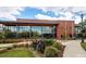 A view of the exterior of Cary Regional Library at 1420 Seabrook Ave, Cary, NC 27511