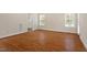 Large bedroom with hardwood floors and natural light at 1817 Foxbrook Dr, Raleigh, NC 27603