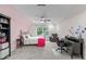 Cozy bedroom featuring a large window for natural light, desk and chair at 1939 Mostyn Ln, Apex, NC 27502