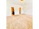 Bright and airy bedroom featuring neutral walls and carpet at 1950 Menet St, Apex, NC 27502