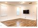 Bedroom with hardwood floors, with lots of light, perfect for relaxation at 1950 Menet St, Apex, NC 27502