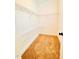 Walk-in closet offers adjustable wire shelving for easy organization at 1950 Menet St, Apex, NC 27502