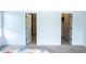 Bedroom view with two closets at 1950 Menet St, Apex, NC 27502