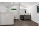 Modern bathroom featuring a walk-in shower, dual vanity, and contemporary fixtures at 2004 Flagstone Pl, Raleigh, NC 27612