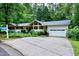 Attractive home showcasing lush landscaping and a well-maintained circular driveway at 2004 Flagstone Pl, Raleigh, NC 27612