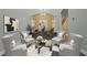 Inviting living room with comfortable seating, artwork, and stylish decor at 2208 Wimberly Woods Dr, Sanford, NC 27330