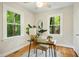 Bright office with two windows and hardwood flooring at 26 Rogerson Dr, Chapel Hill, NC 27517