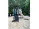 View of playground with slide, stairs and green rails at 306 Fincastle Dr, Cary, NC 27513