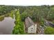 Charming condo overlooks a river, surrounded by lush greenery, offering serene waterfront living at 3077 Huntleigh Dr, Raleigh, NC 27604