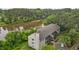 Aerial view of building surrounded by lush greenery at 3077 Huntleigh Dr, Raleigh, NC 27604