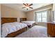 Bedroom featuring two beds with matching wood headboards, offering a comfortable space at 367 Tayside St, Clayton, NC 27520