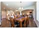 Spacious open floorplan featuring living, dining, and kitchen spaces at 367 Tayside St, Clayton, NC 27520
