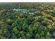 Breathtaking aerial view showcasing the community's lush green landscape, golf course, tennis courts, and luxury homes at 3910 Somerset Dr, Durham, NC 27707