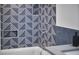 Stylish bathroom featuring modern tile work and sleek fixtures, creating a spa-like experience at 3910 Somerset Dr, Durham, NC 27707