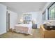 Cozy bedroom with a full bed, soft lighting, and a whimsical decor, creating a tranquil atmosphere at 3910 Somerset Dr, Durham, NC 27707