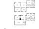 Detailed floorplans showcasing the layout of the living spaces on the first and second floors at 4272 Boyd Wright Rd, Burlington, NC 27215