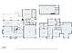 Floorplan of the 1st and 2nd floor of the house including rooms and bathrooms at 4408 Queenstown Ct, Raleigh, NC 27612