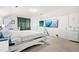 Bedroom with plush carpeting and a calming atmosphere at 4705 Royal Troon Dr, Raleigh, NC 27604