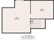 Third floor plan showing attic space and stair access, plus overall floor area dimensions at 5100 Schellinger, Raleigh, NC 27612
