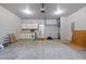Spacious garage with built-in shelving and ample storage space at 552 Stobhill Ln, Holly Springs, NC 27540