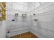 Walk-in pantry with ample white wire shelving for storage at 552 Stobhill Ln, Holly Springs, NC 27540