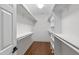 Bright walk-in closet boasts extensive shelving and ample storage at 636 Pendleton Lake Rd, Raleigh, NC 27614