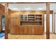 Rustic built-in cabinetry offering ample storage and display space at 6617 Whitted Rd, Fuquay Varina, NC 27526