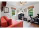 Versatile bedroom with bright windows, home office and exercise equipment at 729 Mial St, Raleigh, NC 27608
