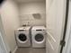 Convenient laundry room with washer and dryer hookups at 909 Clearhaven Ln # 909, Fuquay Varina, NC 27526