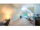 Spacious bonus room with carpet, natural light, and versatile layout for office or recreation at 99 Grassy Creek Way, Chapel Hill, NC 27517