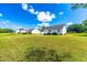 Well-kept lawn with other houses in the distance at 101 Kristina Dr, Selma, NC 27576