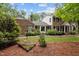 Beautiful brick home with mature landscaping, a cozy sunroom, and a well-maintained lawn at 102 Mel Oak Dr, Chapel Hill, NC 27516