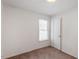 Bedroom features a window and neutral carpet at 103 Castill Pl, Garner, NC 27529