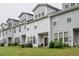 Well-kept backyard and patio of townhome at 1213 Grenshaw Dr, Morrisville, NC 27560