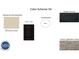 Home color scheme options, including siding, shutters, trim, roof shingles, and stone at 135 Cordoba Dr, Franklinton, NC 27525