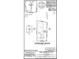 House plot plan showing the location and dimensions of the house on the lot at 135 Cordoba Dr, Franklinton, NC 27525