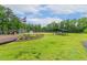 Community park featuring playground, baseball field, green space, flags and landscaping at 1984 Sadler Ave, Creedmoor, NC 27522