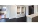 Entryway features a built-in bookshelf at 208 Glenn St, Franklinton, NC 27525