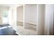 Entryway featuring built in storage at 208 Glenn St, Franklinton, NC 27525