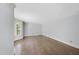 Spacious living room with hardwood floors and plenty of natural light at 2300 Valley Forge Dr, Raleigh, NC 27615