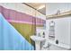 Bathroom featuring a unique shower curtain, and natural light at 2418 Highland Ave, Durham, NC 27704