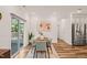 Cozy dining area with access to a deck and natural light at 2636 Nordmann Fir Rd, Raleigh, NC 27616