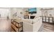 Comfortable living room with a fireplace and stylish decor, perfect for relaxation at 2636 Nordmann Fir Rd, Raleigh, NC 27616